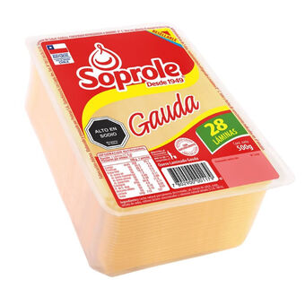 Unimarc Queso gauda Soprole laminado 500 g oferta