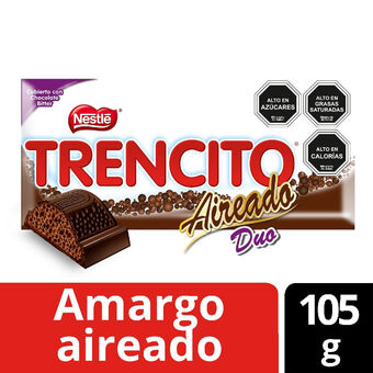 Unimarc Chocolate Trencito Nestlé aireado dúo 105 g oferta