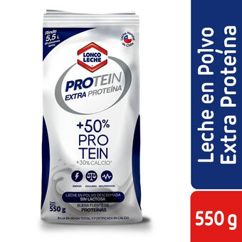 Unimarc Leche en polvo Loncoleche extra protein bolsa 550 g oferta