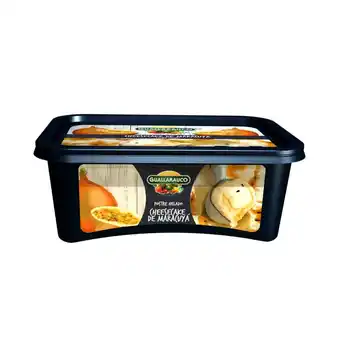 Unimarc Helado Guallarauco chesecake maracuyá 618 g oferta