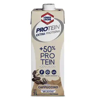 Unimarc Leche descremada sin lactosa protein extra Loncoleche cappuccino 1 L oferta