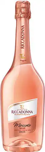 Unimarc Vino espumante Riccadonna moscato rosé 750 cc oferta