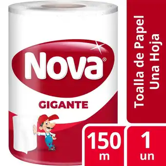 Unimarc Toalla de papel Nova gigante una hoja 1 un (150 m) oferta