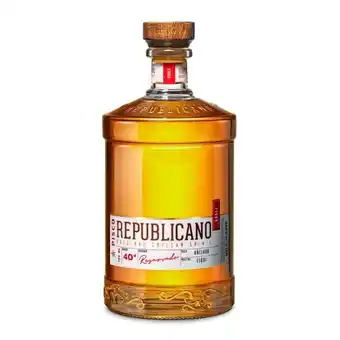 Unimarc Pisco Republicano añejado en roble botella 750 cc oferta