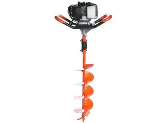 Ripley Ahoyador con 60cc, partida electrica 3 brocas: 100 mm 150 mm 200 mm wulkan oferta