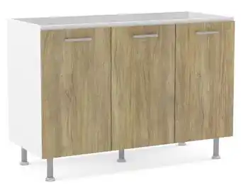 Easy Mueble lavaplatos 120 cm carvalho/blanco vessanti oferta