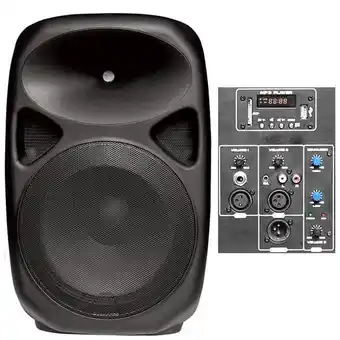 Audiomusica Caja acústica activa aurax at15au - posee bluetooth - puerto usb y slot para memoria sd oferta