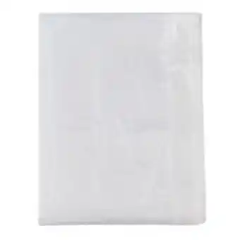 Forro cortina de baño plumetti transparente 180x180 cm