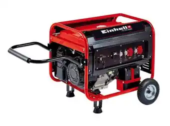 Easy Generador a gasolina eléctrico 5500w 25 lt tc-pg 5500 einhell oferta