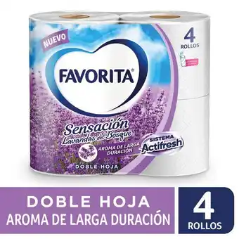 Santa Isabel Papel higiénico sensación lavandas de bosque doble hoja 25 m 4 un. oferta