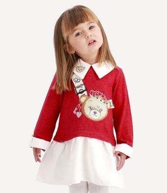 Limonada Vestido shirt and sweater bebé rojo oferta
