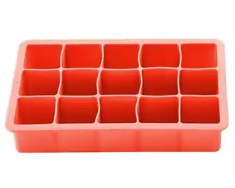 Easy Cubetera de hielo 15 cubos coral cotidiana. oferta