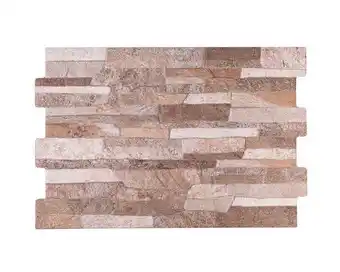 Cerámica muro 34x50 cm fachaleta zafra marrón 1 m2 cristal cerámica