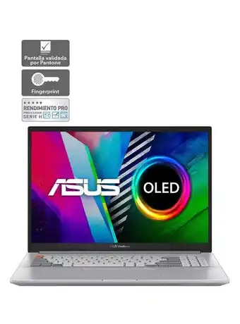 Paris Notebook vivobook pro 16x oled m7600qc-l2058w amd ryzen 9 nvidia geforce rtx 3050 16gb ram 1tb ssd 16" 4k oferta