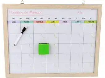 Ripley Calendario y pizarra diseño color 39x49cm oferta