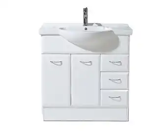 Easy Mueble vanitorio 88 cm new blanco cotidiana oferta