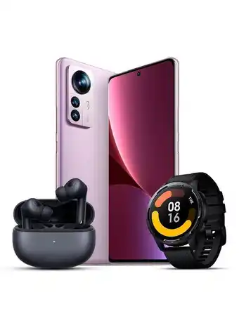Paris Smartphone 12 pro 5g 256gb 6.7" morado + xiaomi watch s1 active + xiaomi buds 3t pro oferta
