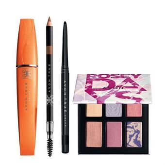 Avon Pack maquillaje de ojos rosey oferta
