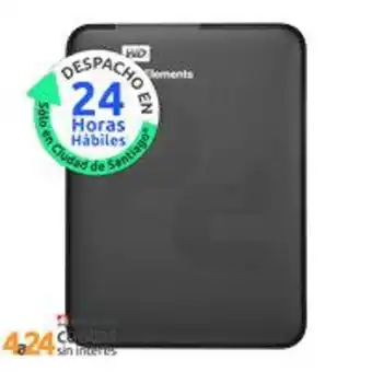 PC Factory Disco externo 2tb 2.5" usb 3.0 elements negro oferta