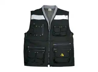 Easy Chaleco geólogo gabardina gris wrk work oferta