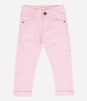 Limonada Pantalón glitter dots bebé rosado oferta