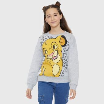 Corona Polerón cerrado teen lion king simba gris - niña oferta