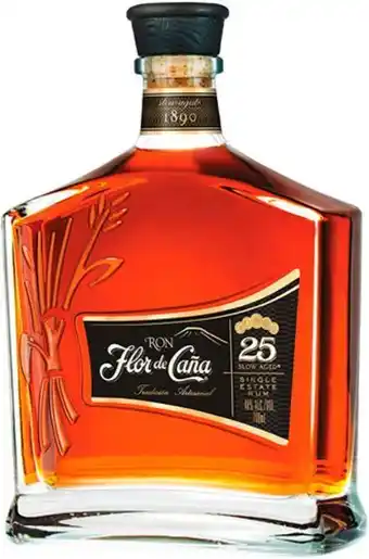 Ron flor de caña 25 años centenario 40° 750cc