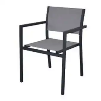 Abcdin Silla comedor terraza gris oferta