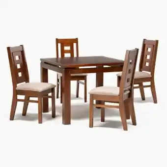 Falabella Juego de comedor 4 sillas roma oferta