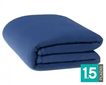 Easy Frazada 1.5 plazas polar/sherpa navy cotidiana. oferta