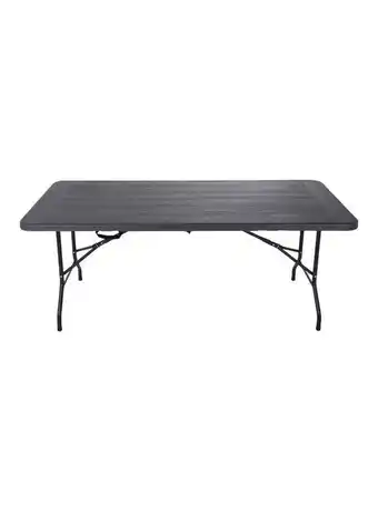 Paris Mesa plegable rectangular 180 cm gris oferta