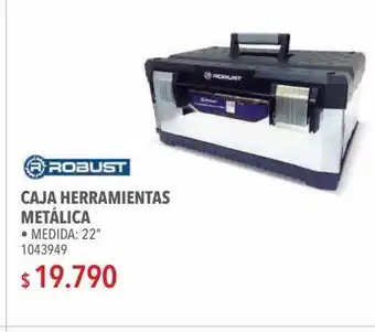 Easy Caja de herramientas metálica 22'' mj-5003 b robust oferta