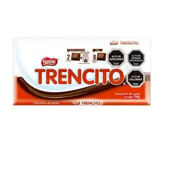 Supermercado El Trébol Chocolate trencito barra 110 grs oferta