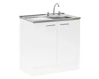 Easy Mueble base lavaplatos 80 cm ei 2 puertas blanco mobikit oferta