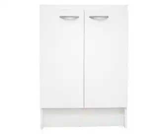 Easy Mueble base lavaplatos 2 puertas mediano blanco mobikit oferta