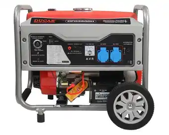 Easy Generador a gasolina eléctrico/manual 3000w 15 lt df3500h ducar oferta