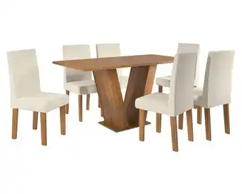 Easy Comedor 6 sillas perola altavision oferta