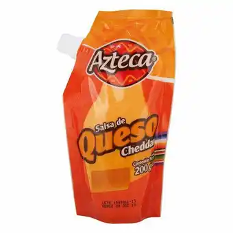 Superdroguería Olímpica Salsa de queso azteca tipo cheddar doypack 200 g oferta