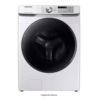 Éxito Lavadora samsung carga frontal 22 kg (48lb) wf22r627aw oferta