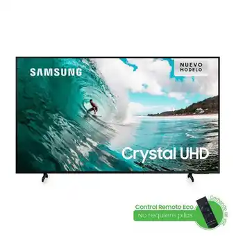 Éxito Televisor samsung 60 pulgadas uhd4k un60bu8000kxzl oferta