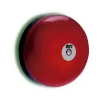 Easy Timbre industrial 6" sobreponer rojo oferta