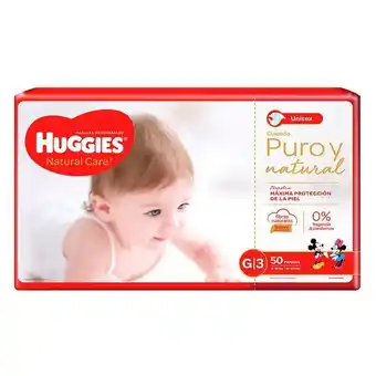 Droguerías Colsubsidio Pañales huggies natural care talla g unisex oferta