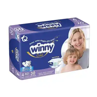 Droguerías Colsubsidio Pañal winny gold etapa 4 bolsax30 oferta