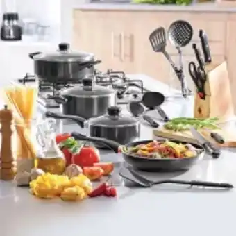 Easy Batería de cocina 20 piezas antiadherente oferta