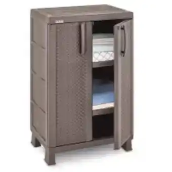 Easy Armario 65.0 cm x 45.2 cm x 101.0 cm mediano rattan wengue oferta