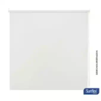Easy Cortina enrollable blackout 160x180 blanco sunflex oferta