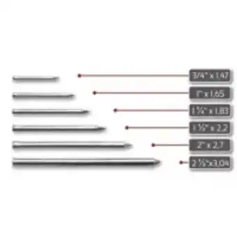 Easy Puntilla sin cabeza lisa hierro 1 1/2" 1lb oferta