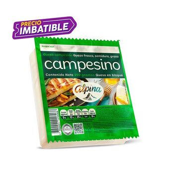 Merqueo Queso campesino bloque alpina oferta