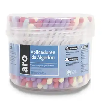 Makro Aplicadores copitos aro color 250u oferta