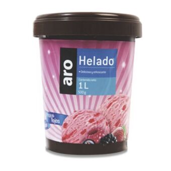 Makro Helado aro frutos rojos 1l oferta